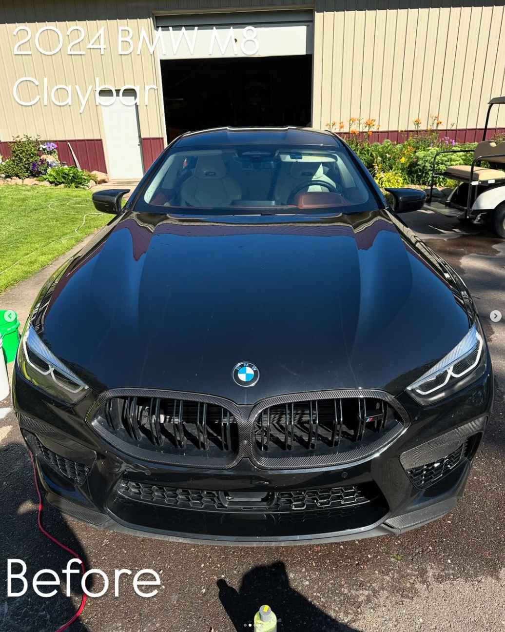 BMW M8 — Before Correction